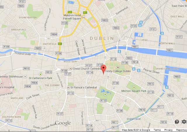 Where is Grafton Street on Map of Dublin