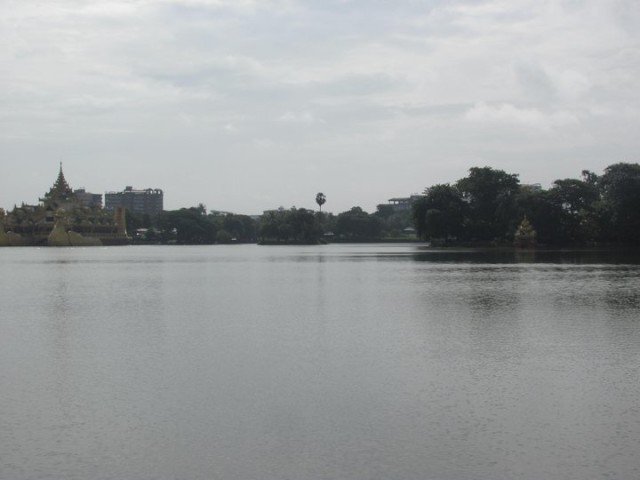 Kandawgyi Lake views Yangon