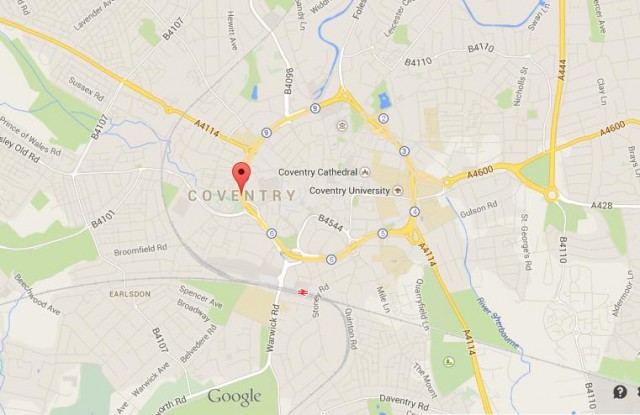 Coventry map