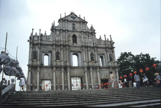 Ruins of Basilica Sao Paulo Macau