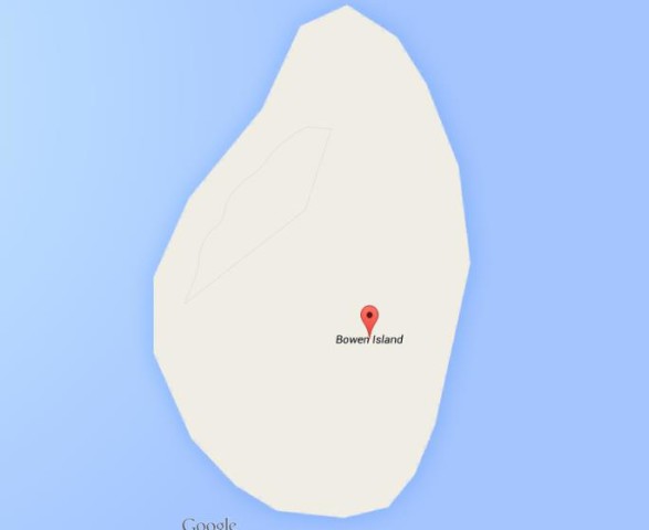Map of Bowen Island Australia