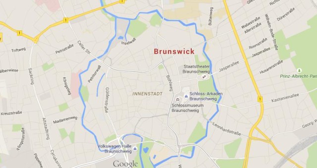 Map of Brunswick
