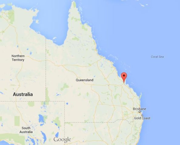 Where is Rockhampton on map of Queensland