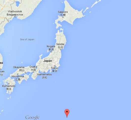 location Ogasawara Islands on map Japan