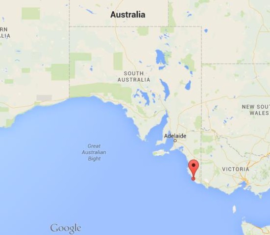 location Canunda National Park on map South Australia