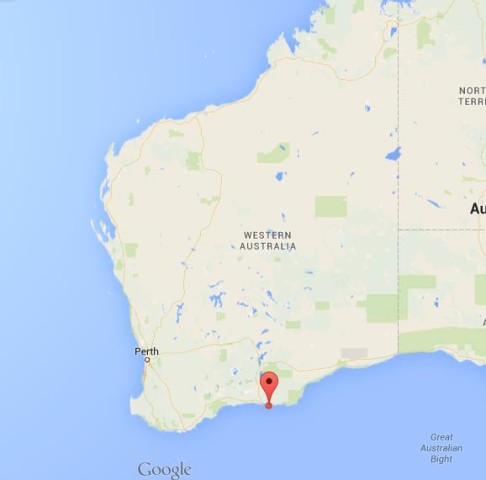 location Cape Le Grand National Park map Western Australia