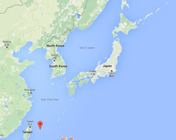 Location Iriomote on map Japan