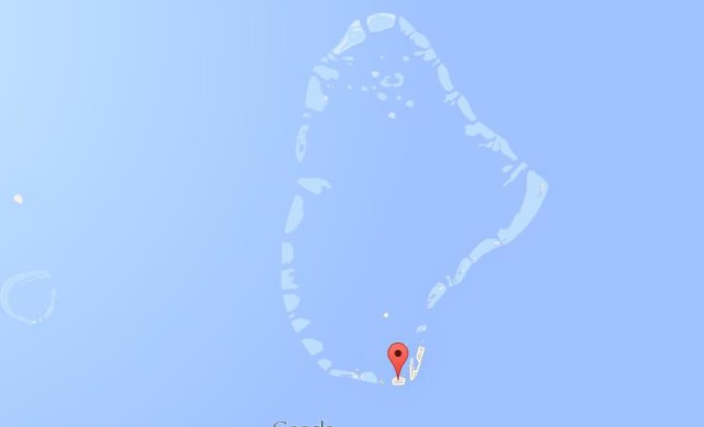 location Male on map of Maldives