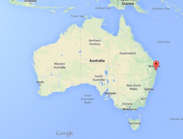 location Tweed Heads map Australia