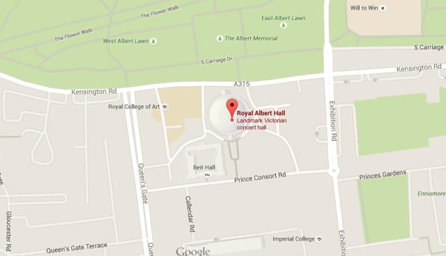where is Royal Albert Hall