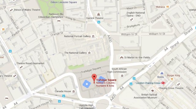 where is Trafalgar Square