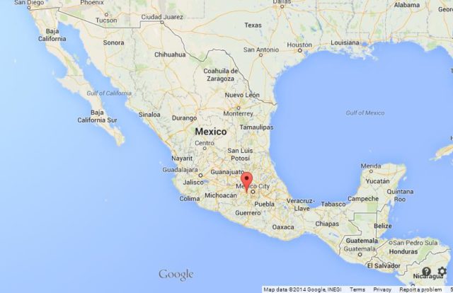 Where is Toluca on Map of Mexico