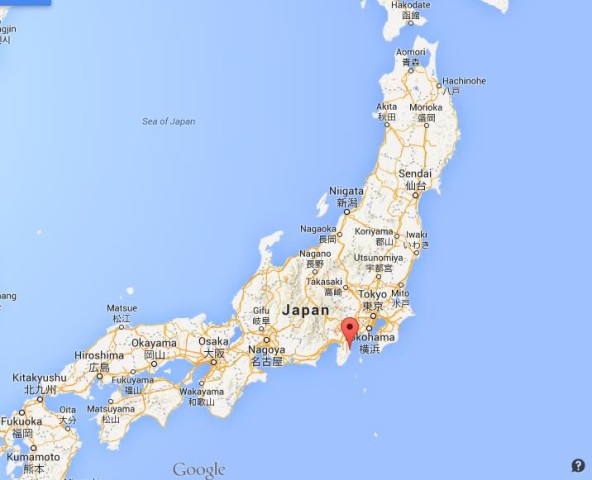 location Ito on map Japan