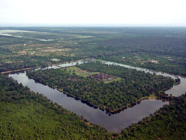 Angkor Wat from air