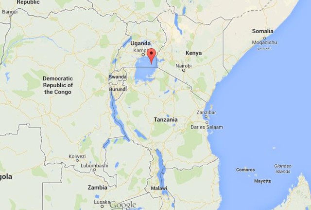 location Lake Victoria on map of Tanzania