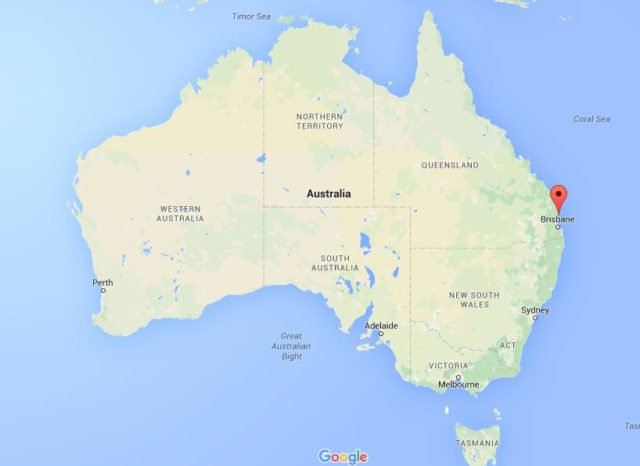 Location Maroochydore on map Australia
