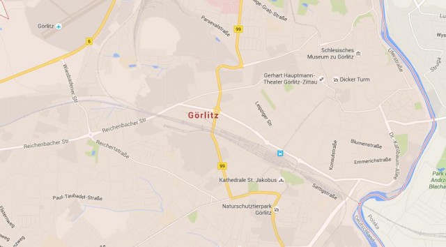 Map of Gorlitz France