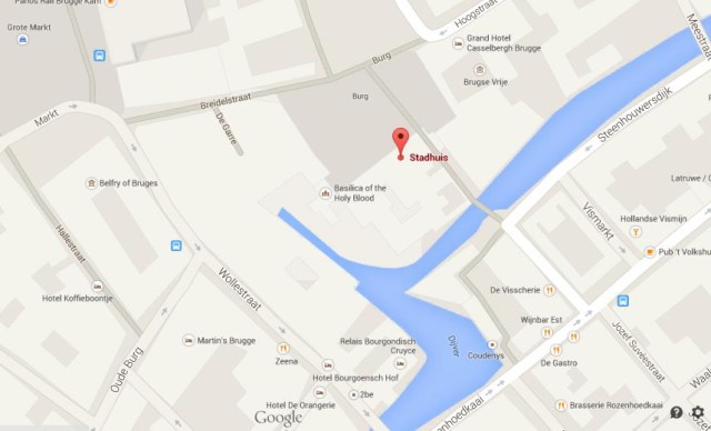 Map of Stadhuis