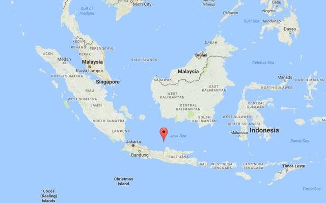 Location Karimunjava Islands on map Indonesia