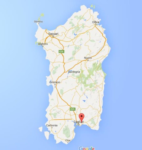 Where is Quartu Sant'Elena on map Sardinia