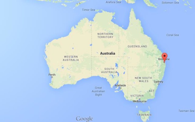 location Tamborine Mountain on Australia map