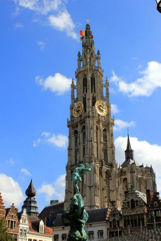 Cathedral of Antwerp Belgium