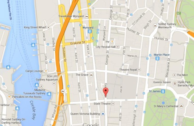 Map of George  Sydney