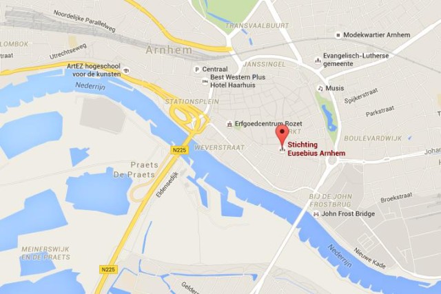 location St Eusebius on map Arnhem