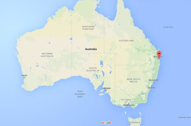 Location Coochiemudlo Island on map Australia