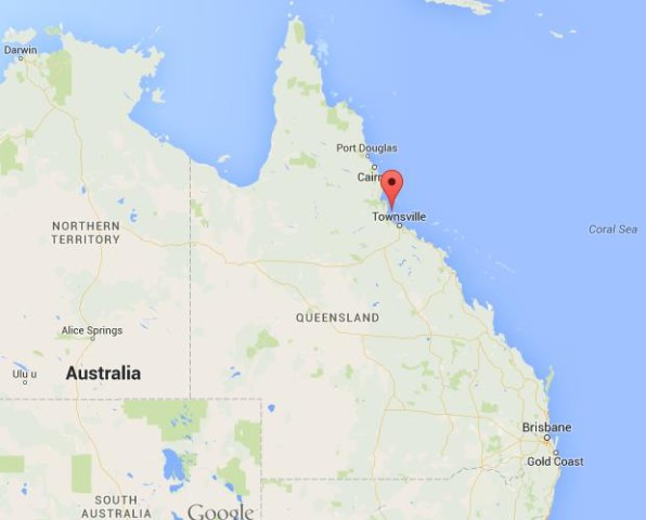 location Fantome Island on map Queensland