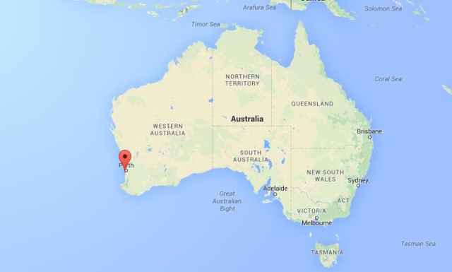location Garden Island on Australia map