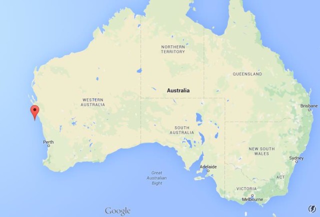 location Gun Island on map Australia