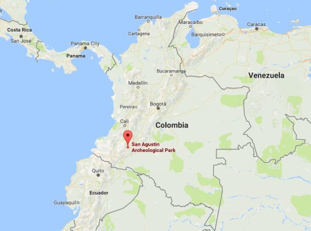 Location-san-agustin-on-map-colombia