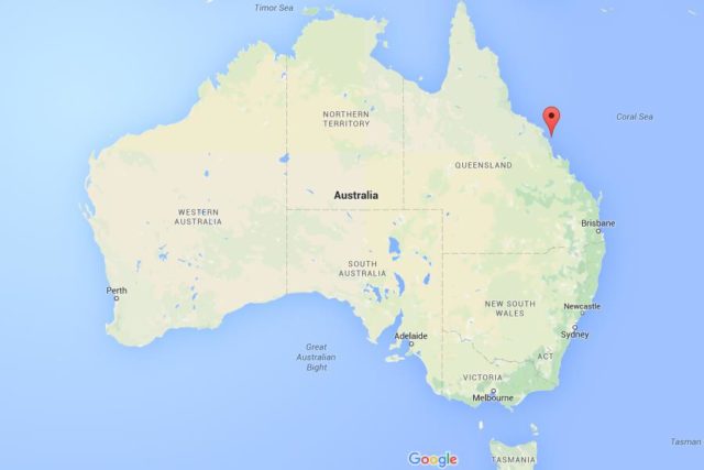 Location Keswick Island on map Australia