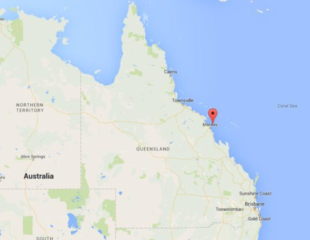 Location Keswick Island on map Queensland