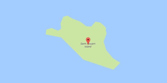 map-of-st-alouarn-island Australia