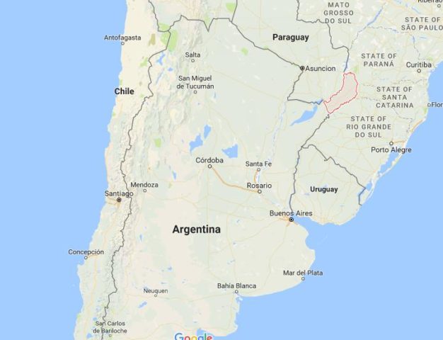 location-missiones-on-map-argentina