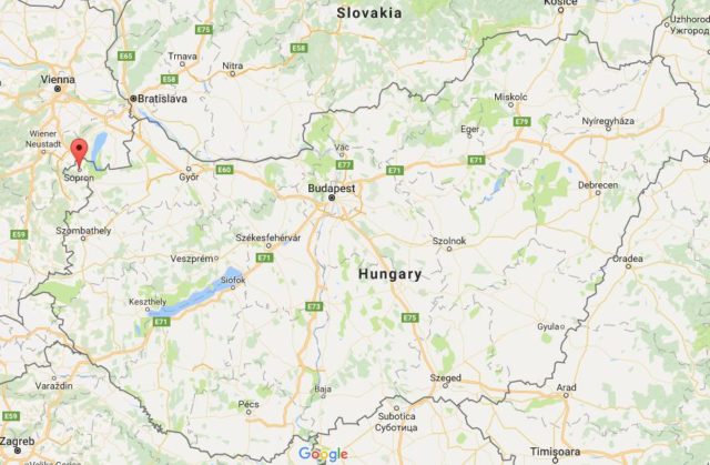 location-sopron-on-map-hungary