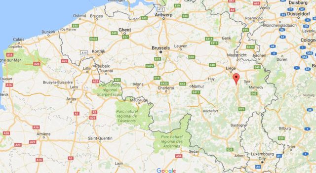 location-aywaille-on-map-belgium