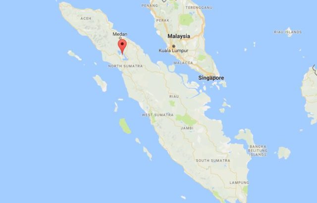 Location of Samosir Island on map IndonesiaWhere is Samosir Island on map Indonesia