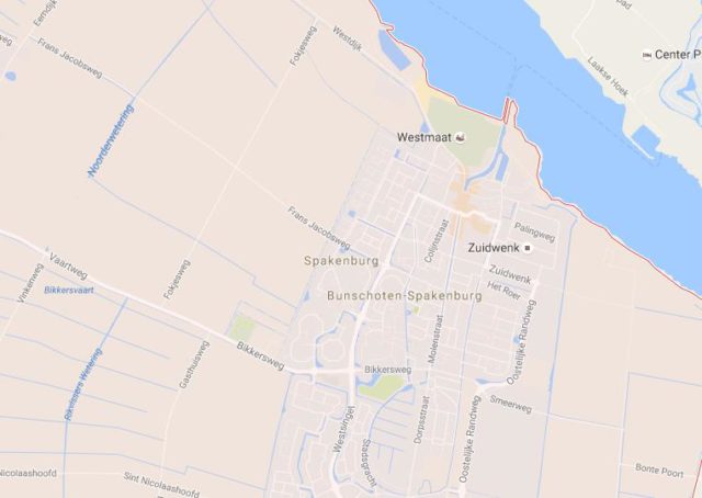 map-of-bunschoten netherlands