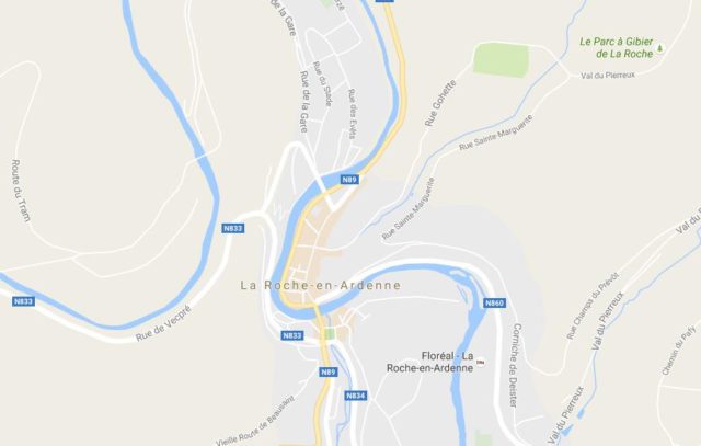 map-of-la-roche-en-ardenne belgium