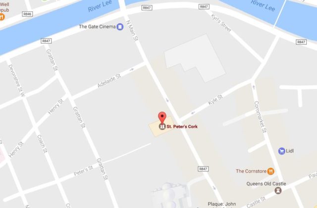 Map of Vision Centre Cork