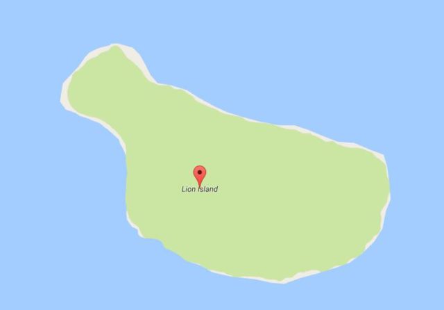 map-of-lion-island-australia