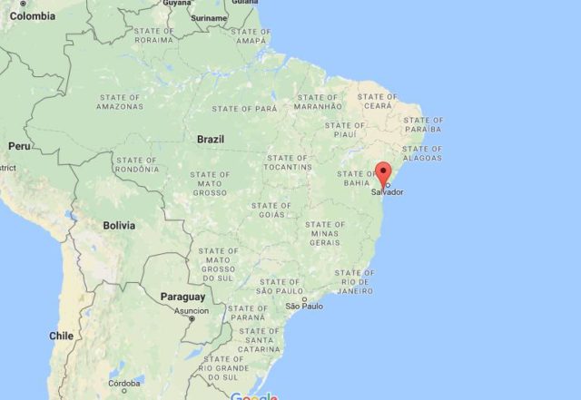 Location Boipeda Island on map Brazil
