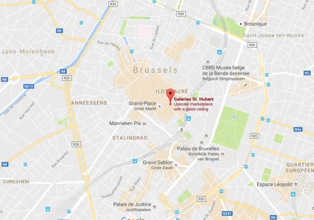 location-galeries-st-hubert-on-map-brussels