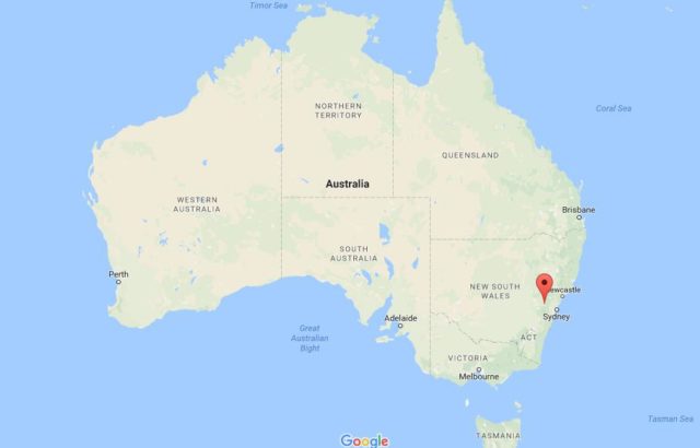 Location Six Foot Track on map Australia
