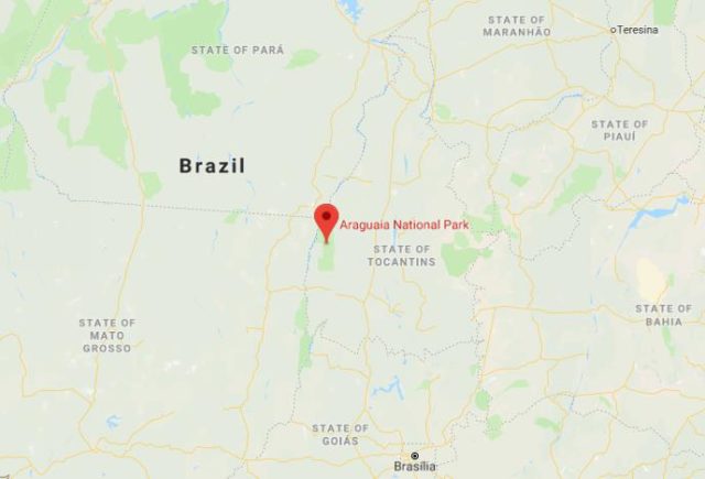 Where is Araguaia National Park located