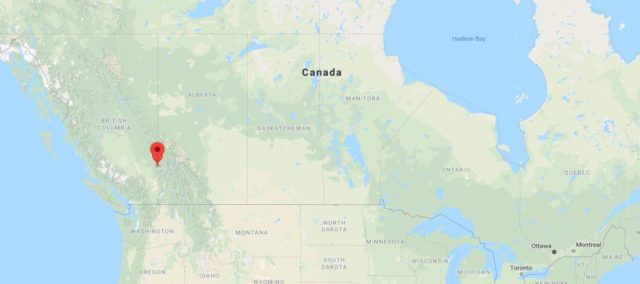 Where is Clearwater located on map of Canada