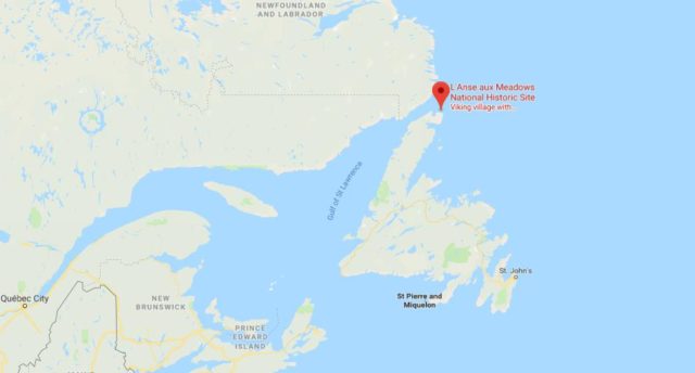 Where is L'Anse Aux Meadows located